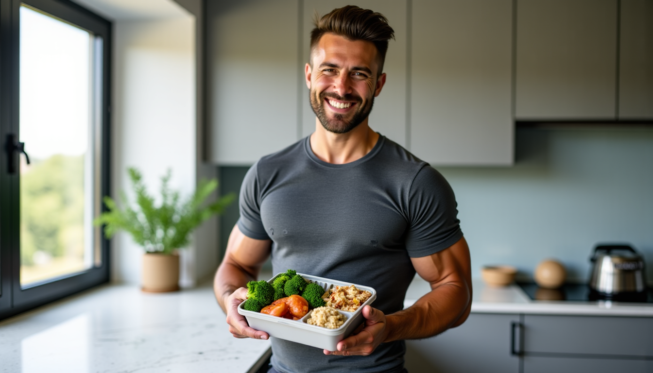 Boostez vos muscles avec un plan repas sportif structuré
